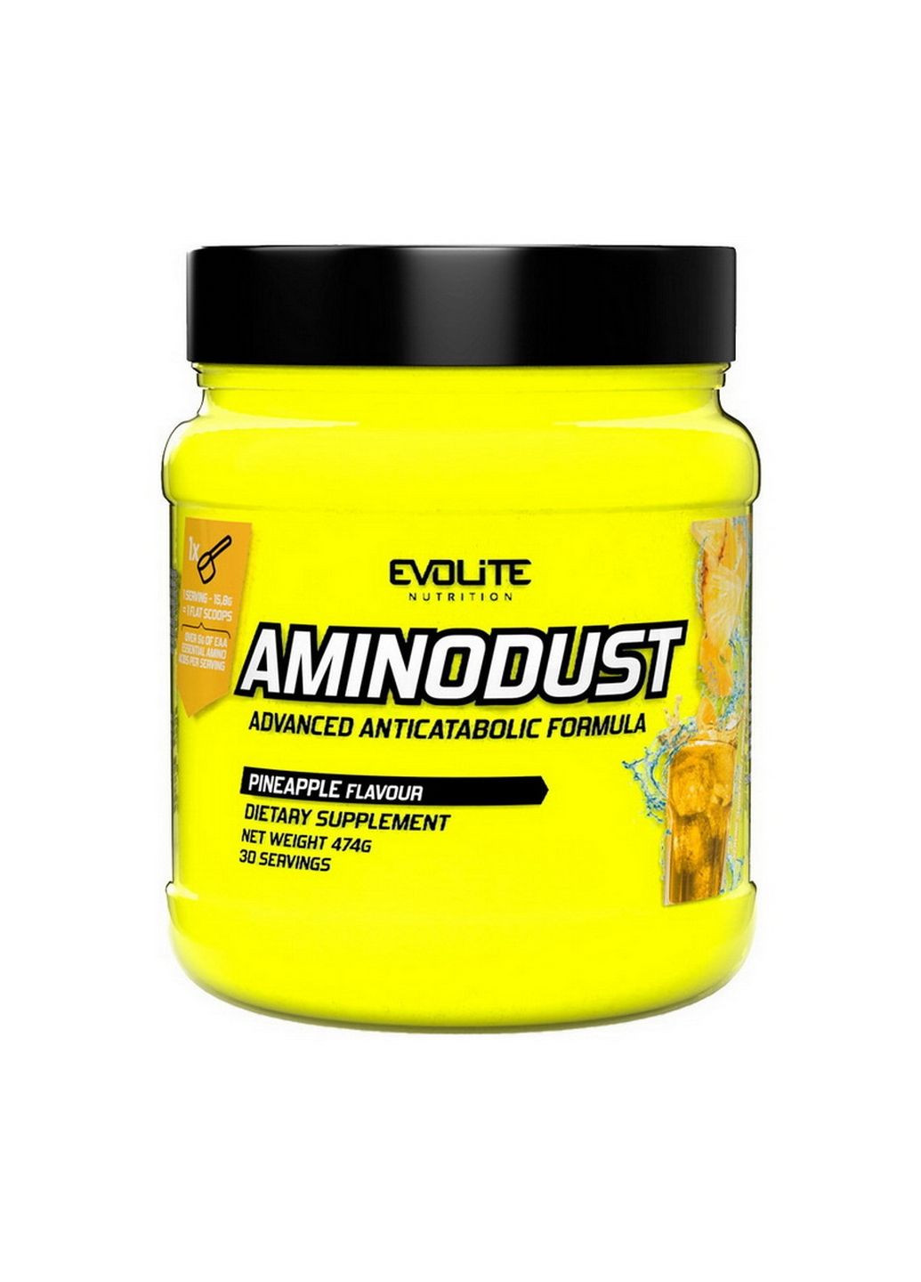 Аминокислота Amino Dust, 474 грамм Ананас Evolite Nutrition (293339281)
