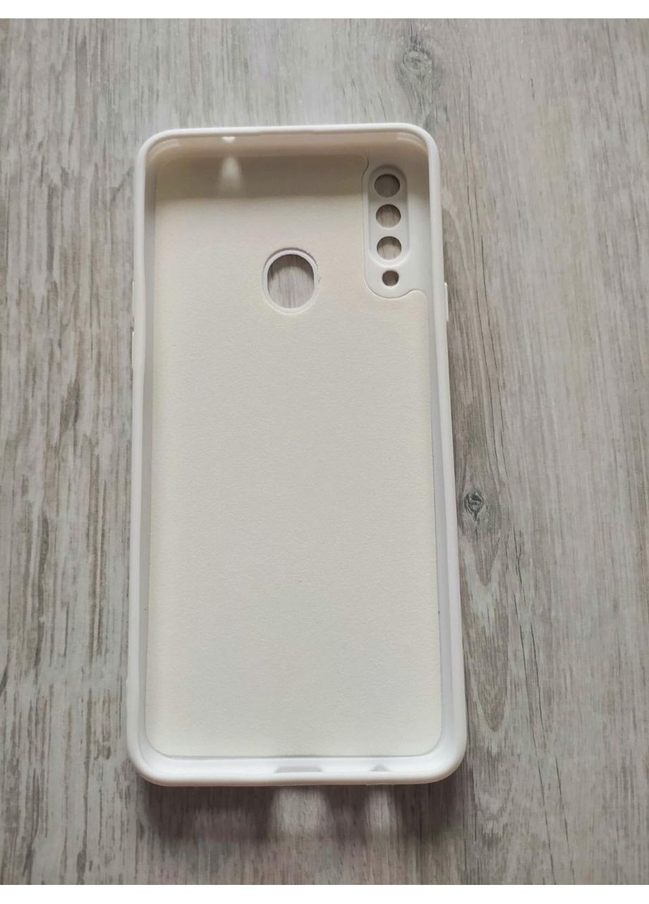 Чохол Galaxy A20S (A207) Білий Silicone Case full Samsung (360896823)