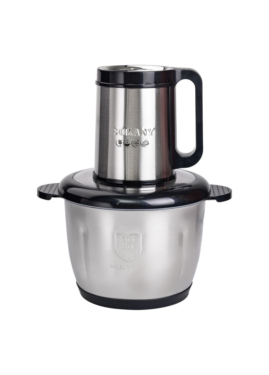 Чоп кухонный SK-06026 с чашей на 2,5 л Сталь Sokany (360455196)