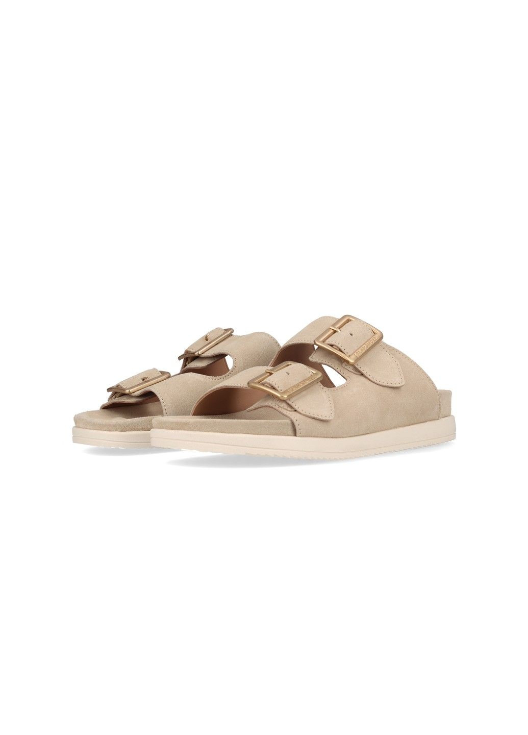 Бежевые женские шлепанцы бежевый Salamander