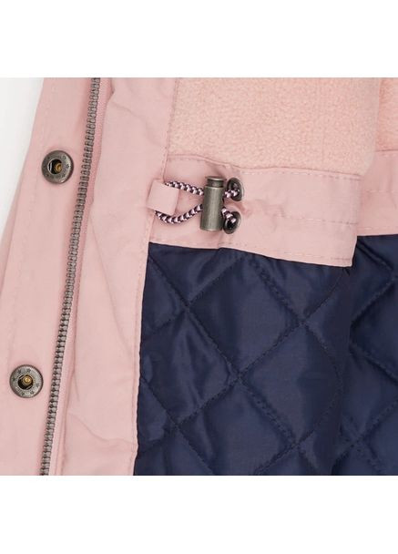 Рожева зимня дитяча зимова куртка-парка для дівчинки рожева 92см(2р) C&A