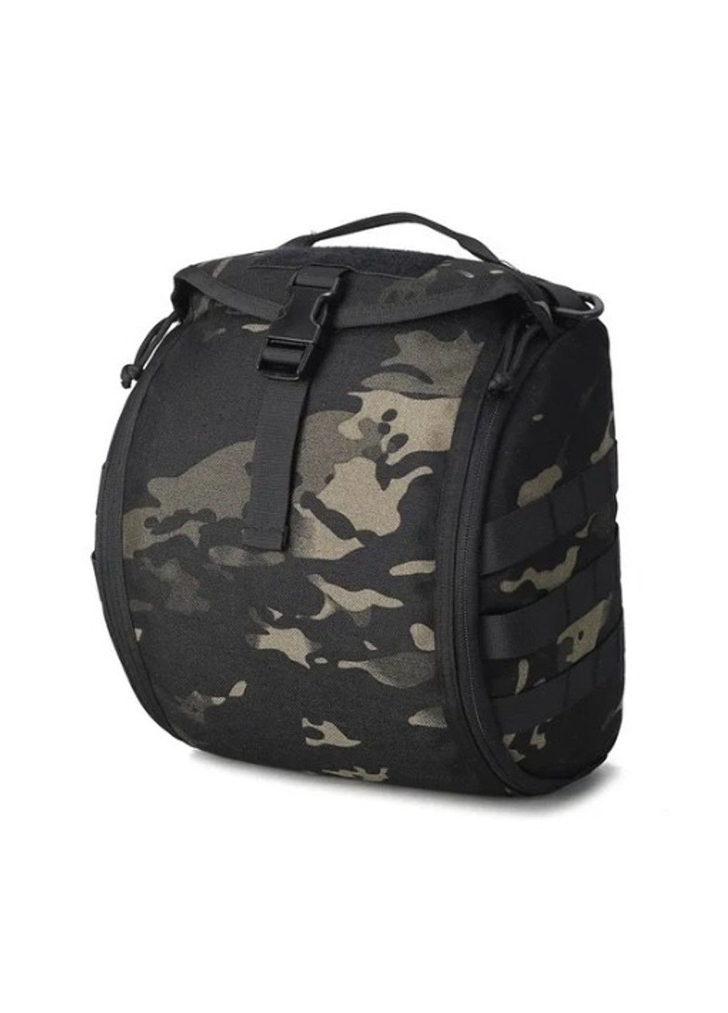 Сумка підсумок Mil-Tec для шолома з кріпленням Molle (Чорний) No Brand (332637246)