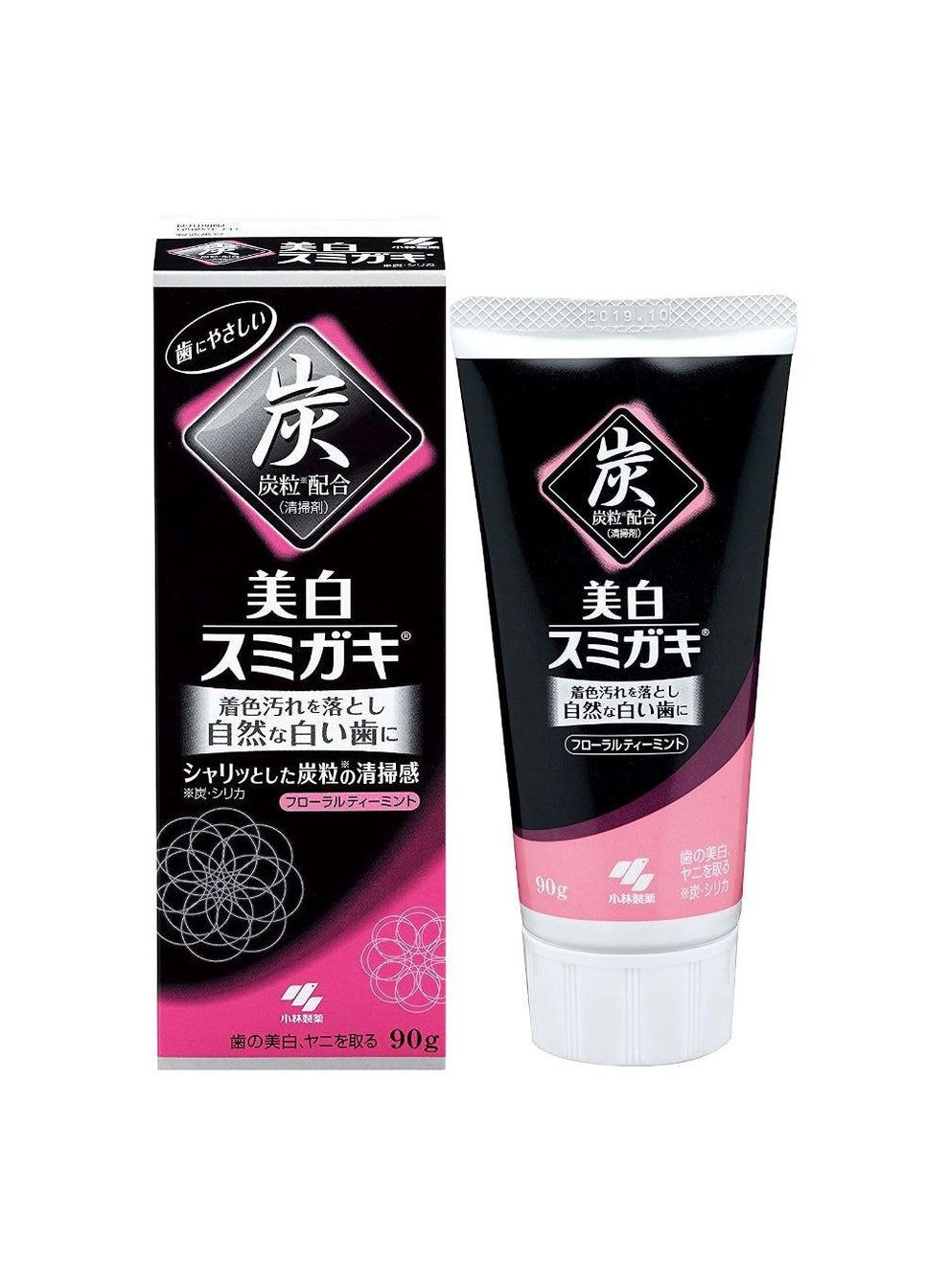 Отбеливающая зубная паста с древеснымKOBAYASHI Sumigaki Whitening 90 гр Kobayashi Seiyaku (307090772)