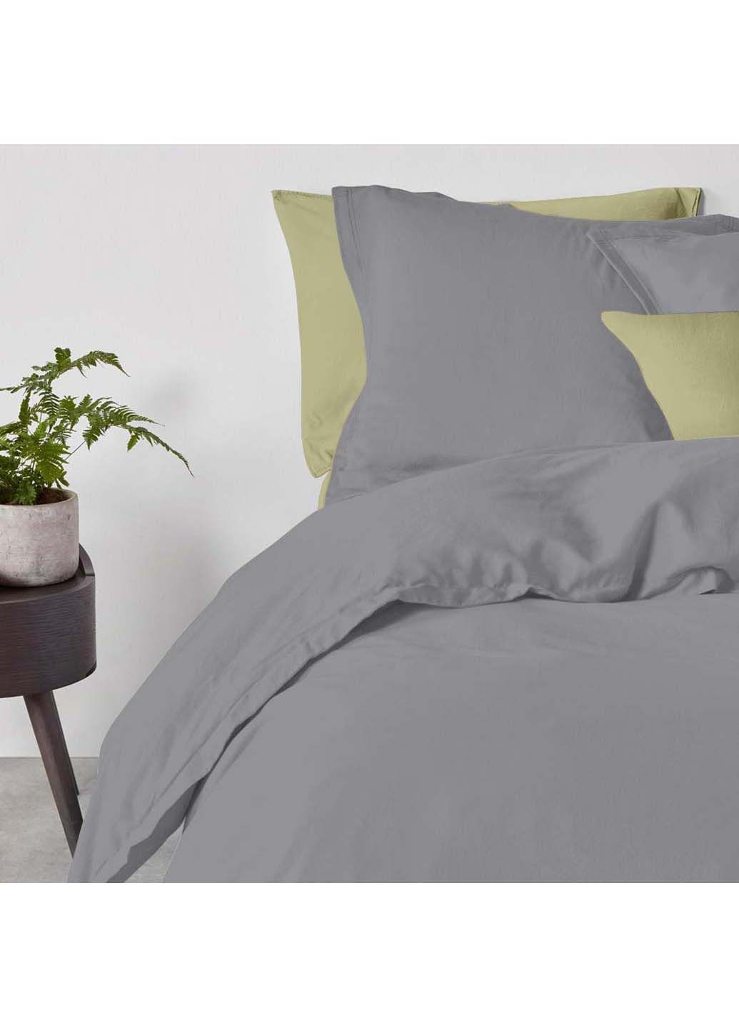 Євро постіль з простирадлом на гумці Shadow 200х220 см Cosas (307386737)