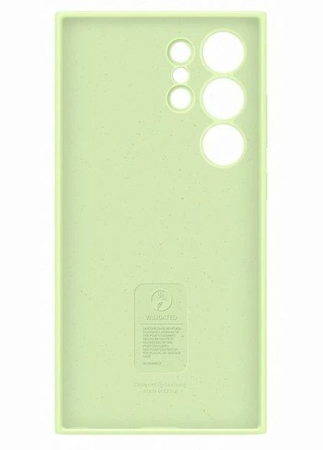 Чохол-накладка Silicone Case для Galaxy S24 Ultra SM-S928 Light Green (EF-PS928TGEGWW) Samsung (341487231)