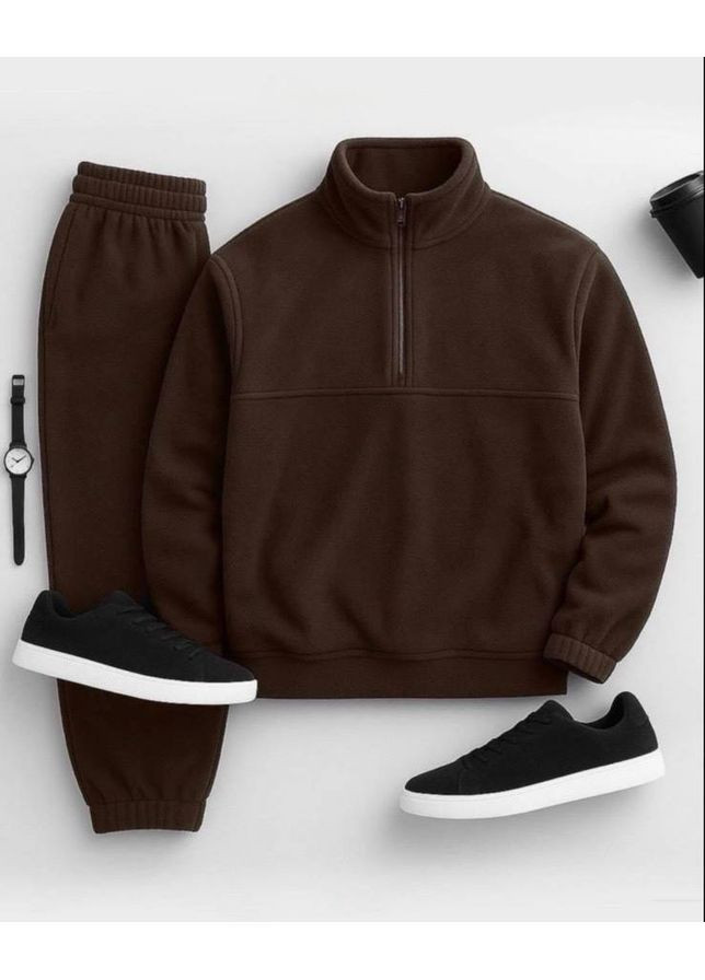 Мужской костюм из двустороннего флиса (замеры в описании) 👕❄️ DK/DL Мода без кордонів (365685868)