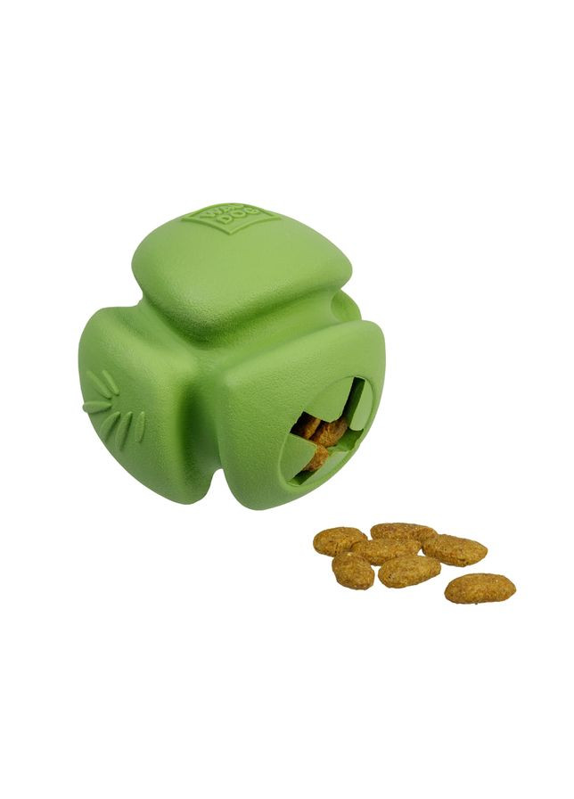 Игрушка для собак Fun Natural Мяч, биоразлагаемая резина, 7 см, зеленая WAUDOG (335419066)