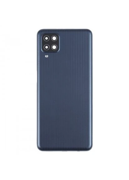 Задняя крышка M127 Galaxy M12 2021 black (со стеклом камеры) Samsung (400063600)