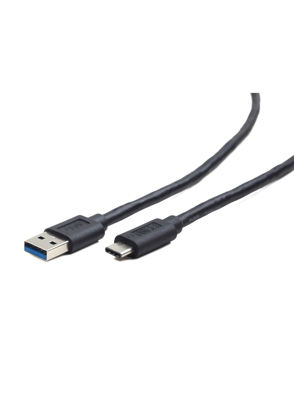 Кабель USB3.1 AM-Type-C M, 1.5 м,, 5Gbps, чорний Kingda (362474815)