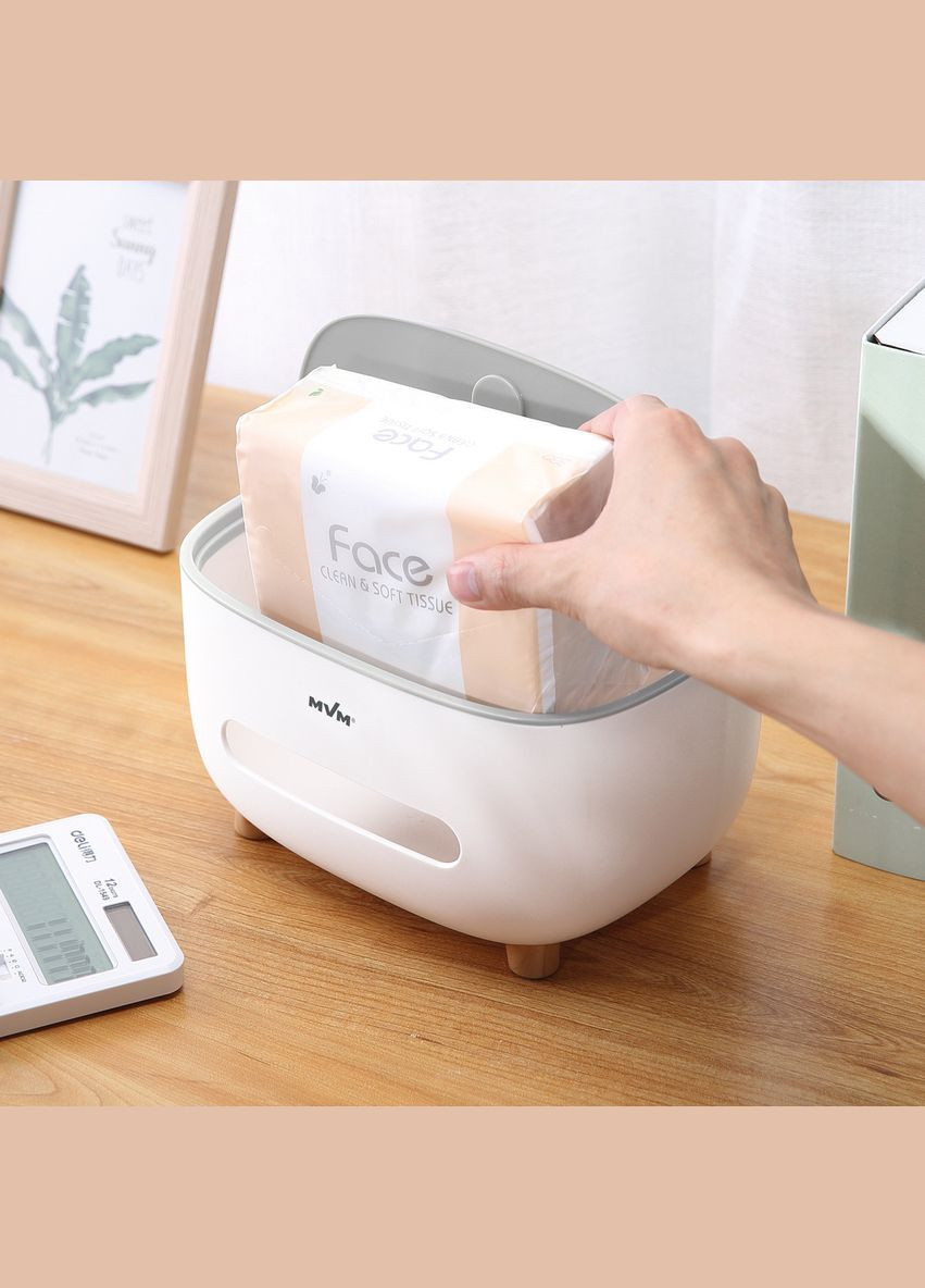 Органайзер для дрібниць MVM FH-19 Білий із сірим (FH-19 WHITE/GRAY) МВМ (365280822)