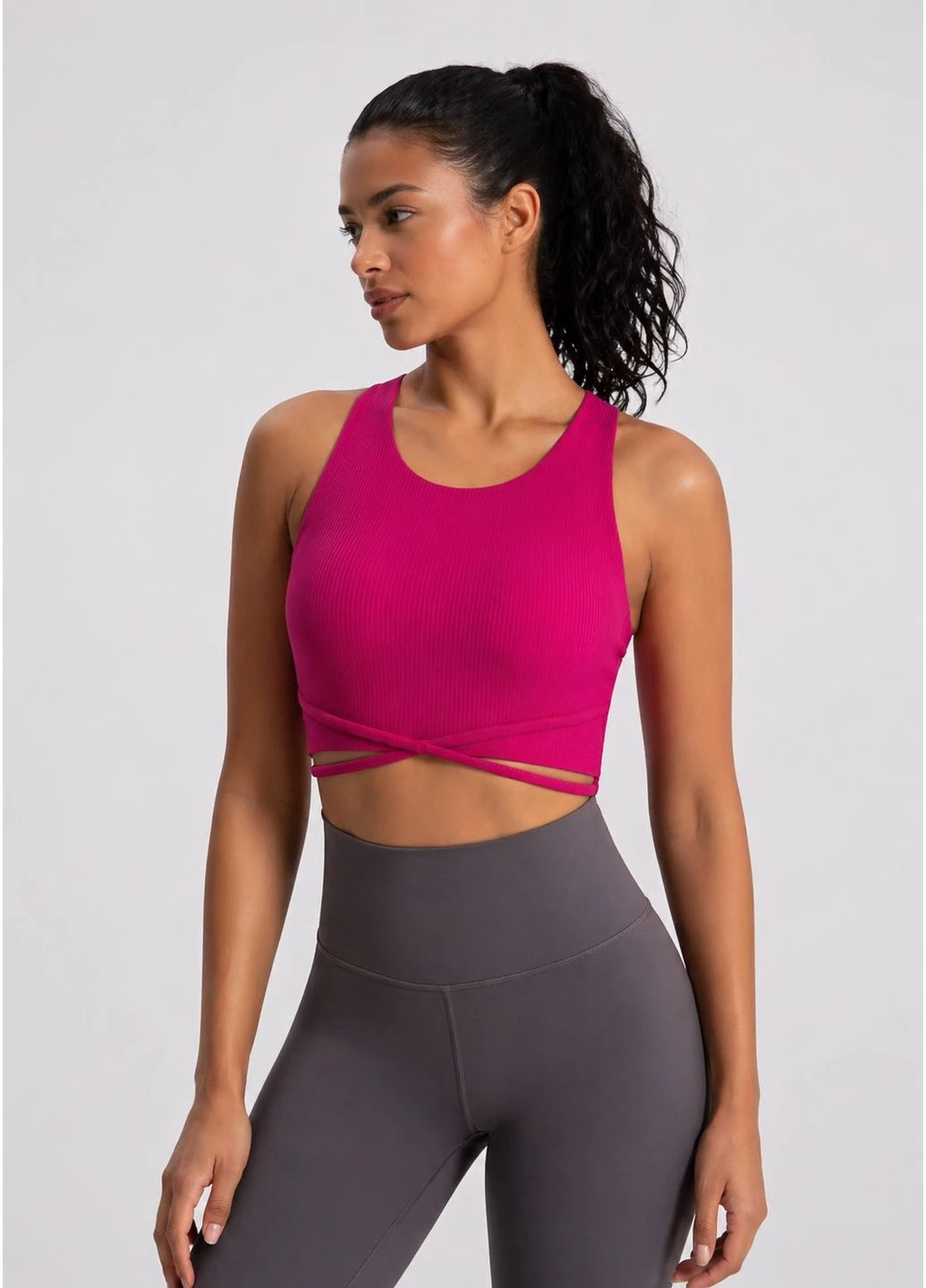 Спортивный топ для фитнеса и зала No Brand (331162628)
