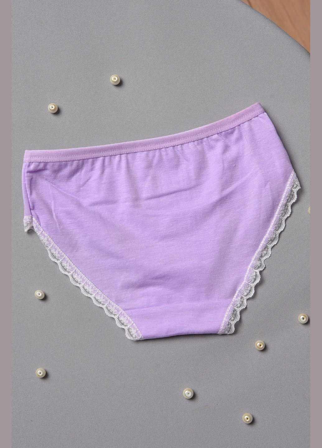 Трусики дитячі для дівчинки фіолетового кольору Let's Shop (284667557)