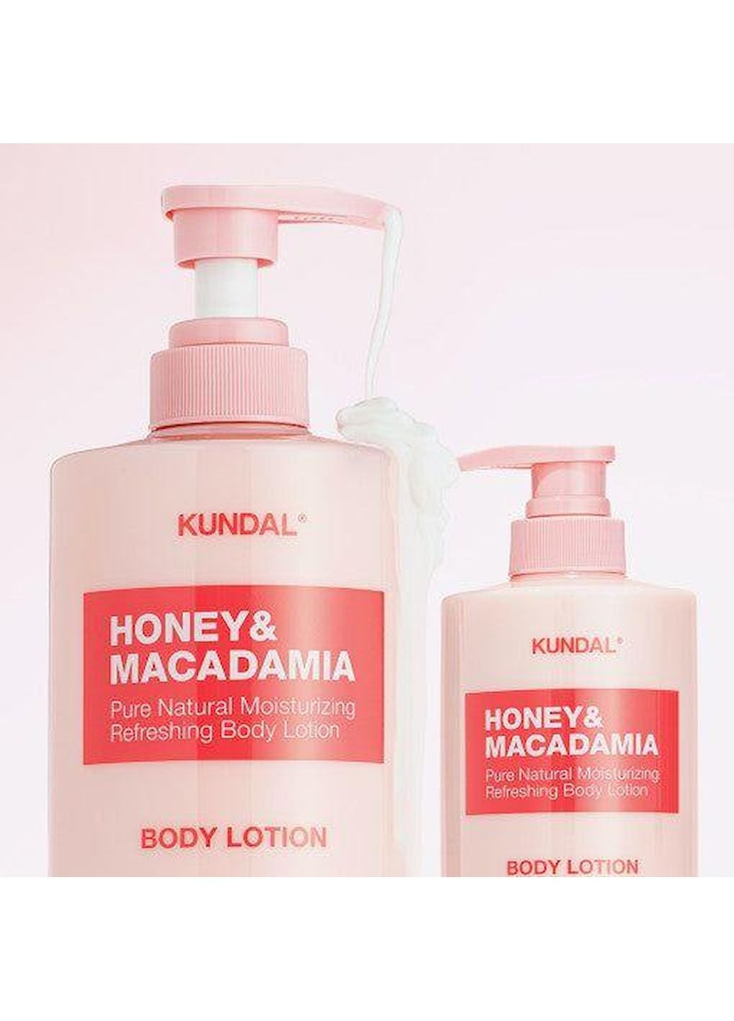Зволожуючий лосьйон Honey & Macadamia Body Lotion Pink Grapefruit для тіла "Рожевий грейпфрут", 500 мл Kundal (305612272)