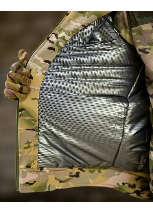 Армейская мужская зимняя куртка Omni-heat мультикам Freedom (368668364)