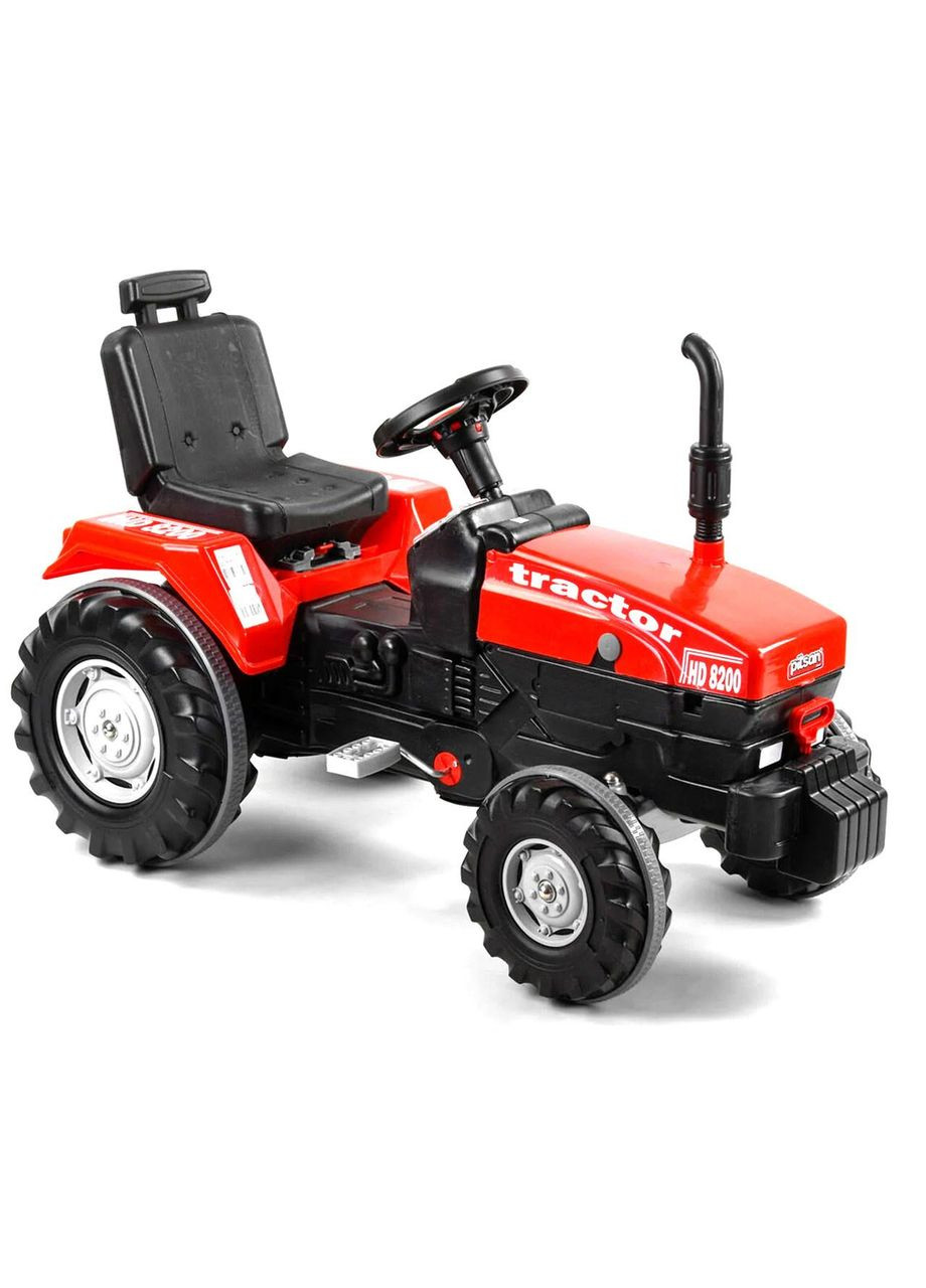 Веломобиль-трактор педальный с клаксоном до 50 кг, регулируемое сиденье Pilsan (370440614)