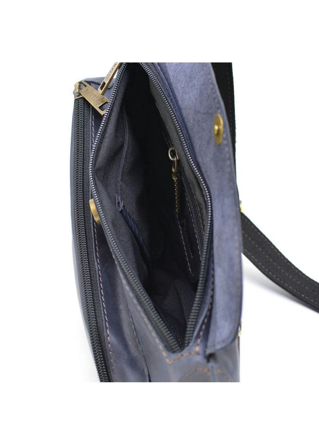 Кожаная сумка слинг 23х38х9 см TARWA (315873632)