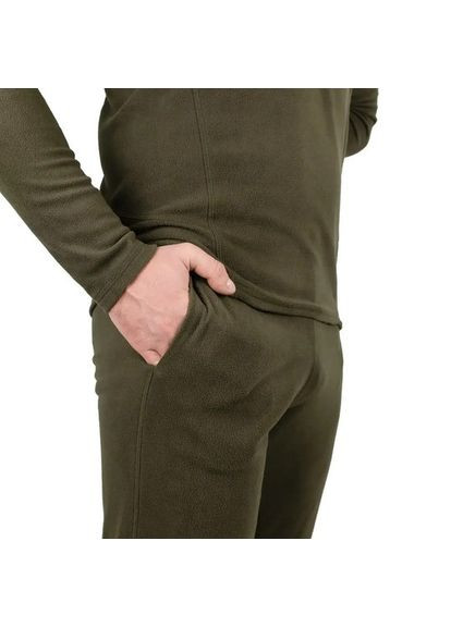 Термобілизна чоловіча Microfleece (футболка+штани) T-KA-0015-olive, (T-KA-0015-olive-S) Tribe (317203298)