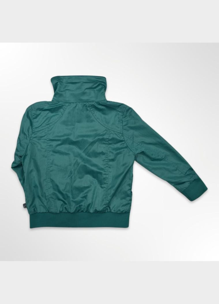 Зелена демісезонна вітровка Quadri foglio