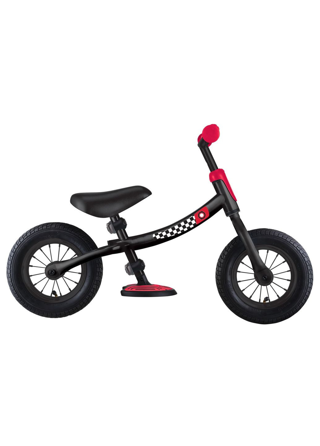 Беговел-самокат Go Bike Air черно-красный до 25кг () Globber 615-120 (335040166)