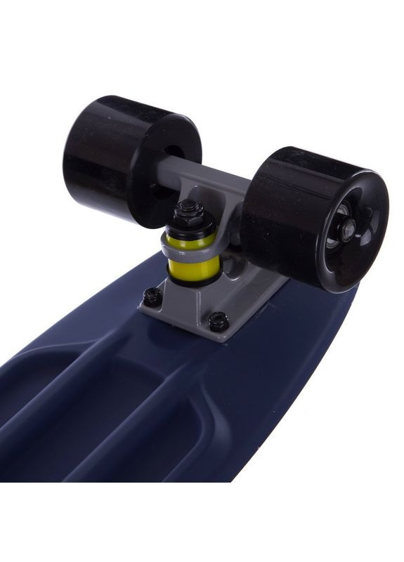 Скейтборд пластиковий RUBBER SOFT TWIN FISH 22in двокольорова дека (бордовий-т.синій) (SK-410-5) Penny (361436404)