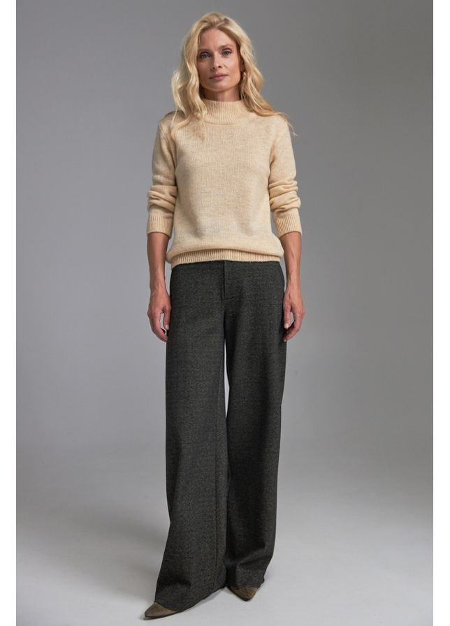 Жовтий светр 2871 світло сірий Triko Bakh