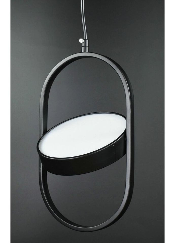 Люстра светодиодная подвесная LED светильник для квартиры на потолок лэд 26961 Черный 40-240х10х18 см. Sunnysky (324396600)