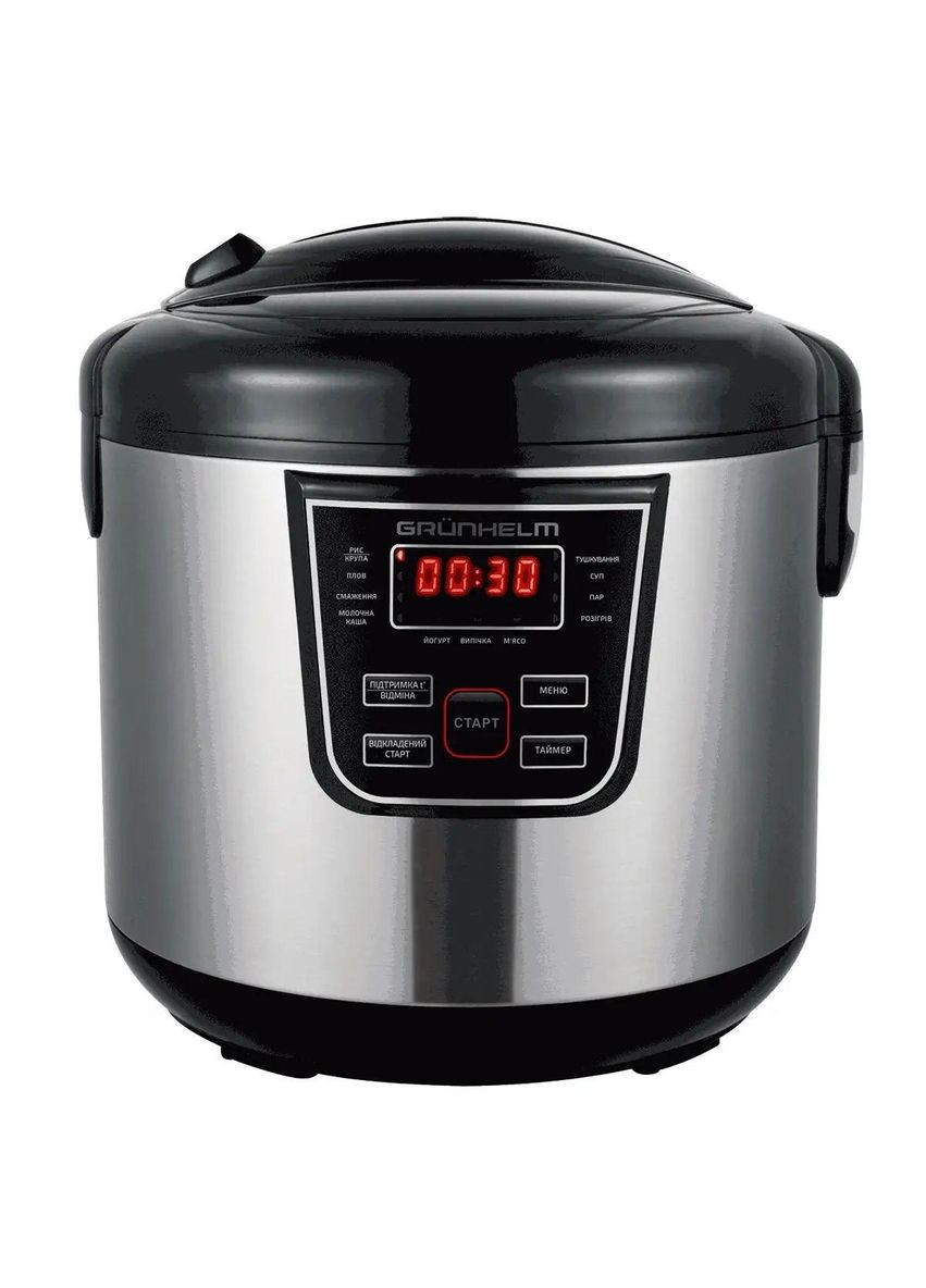 Мультиварка скороварка пароварка MC08SB 11 программ приготовление чаша 5 л 900 Вт Grunhelm (304974588)