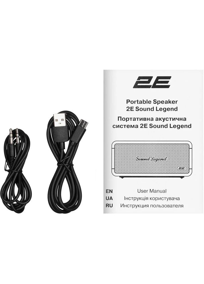 Портативная акустика SoundLegend 80Вт Black (-BSSLWBK) 2E (389026307)