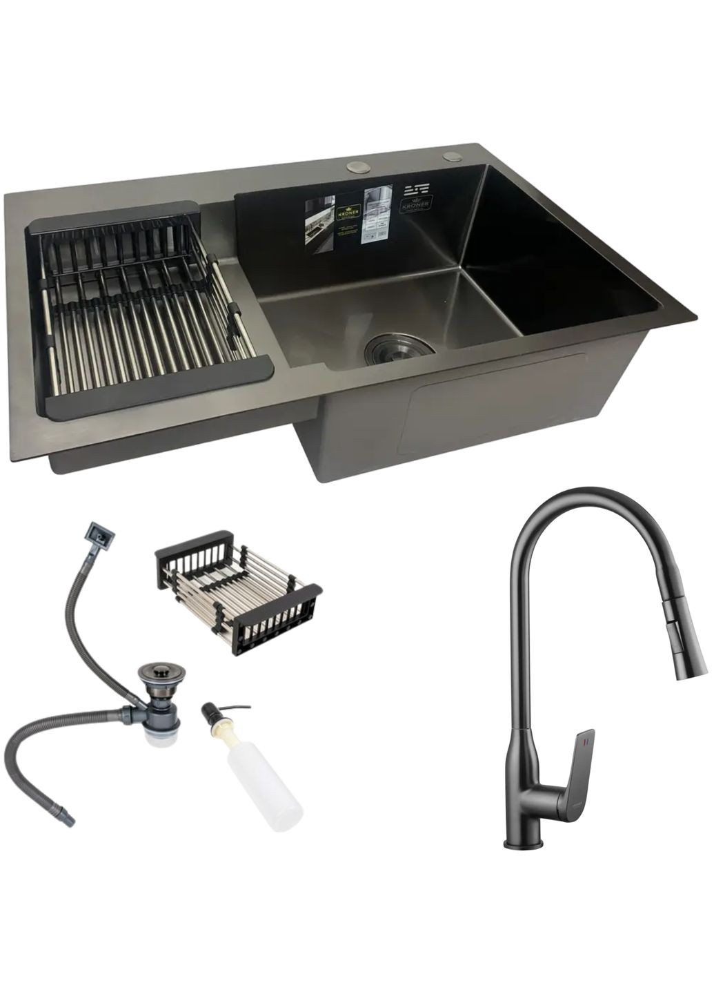 Комплект кухонной мойки Kroner (336939148)