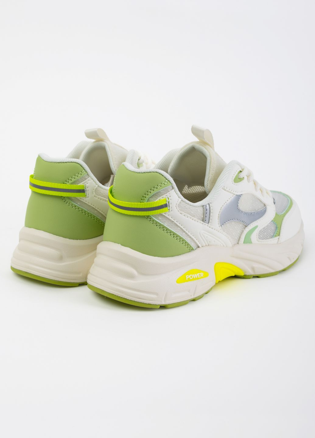 Кросівки жіночі TF8406-1 білі 345901 Power білі літо (328446002)
