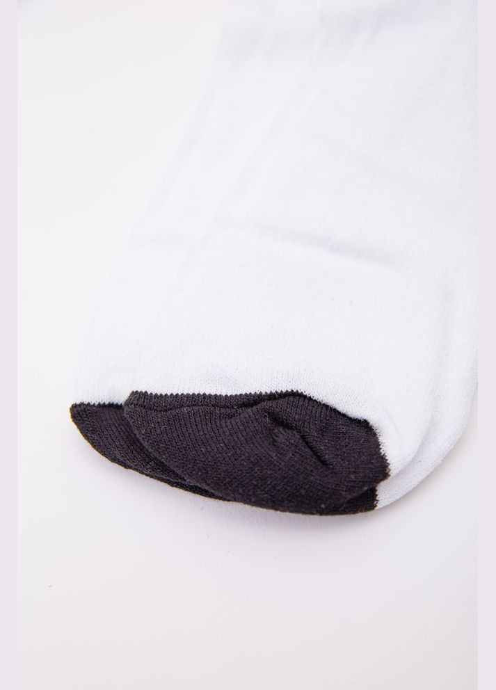 Білі жіночі білі шкарпетки, з принтом, 167r520-1 Ager (369973662)