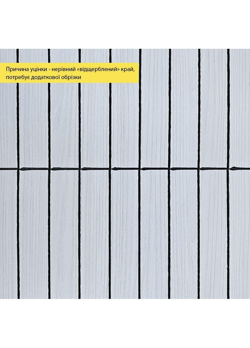 УЦІНКА. Покриття вінілове самоклеюче 3D рейки 600х600х2,8мм графіт SW-00002963 Sticker Wall (353967930)