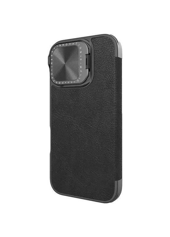 Чохол книжка на Apple iPhone 16 / для айфон 16 штучна шкіра Brown Nillkin (360632478)