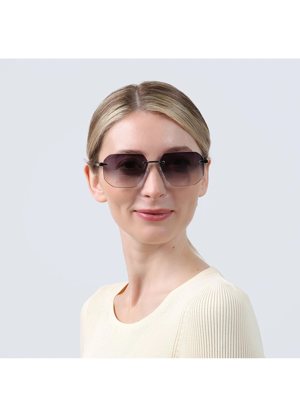 Солнцезащитные очки Классика женские LuckyLOOK 008-097 (389365763)