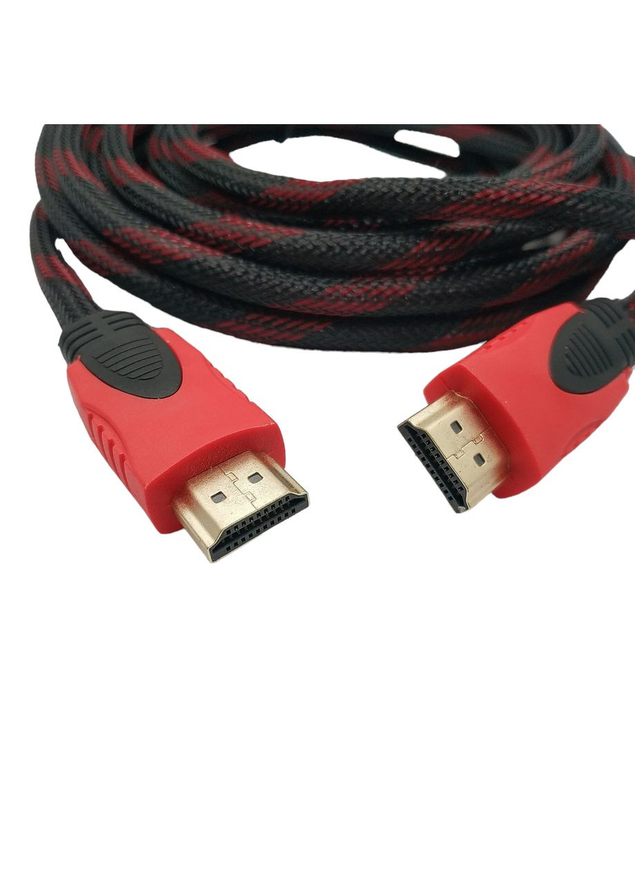 Кабель HDMI - HDMI / V1.4 / 5 метров / Нейлоновый / X-level (335258151)