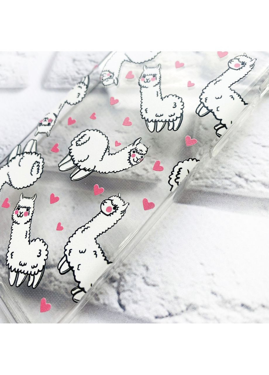 Чохол з потовщеними кутами на Samsung Galaxy S24 Plus Лами (принт 95) Creative (355396264)