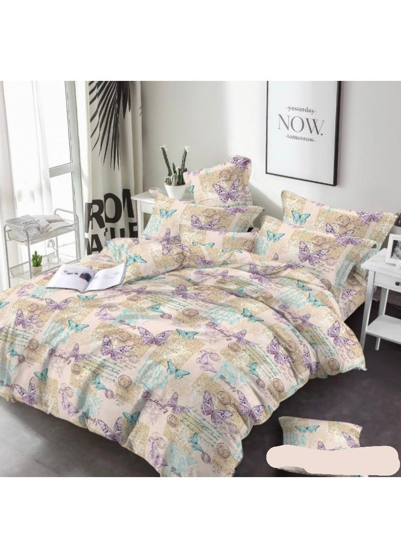 Постельное белье Переписка, бязь Полуторный размер, наволочки 50/70 No Brand (364220272)