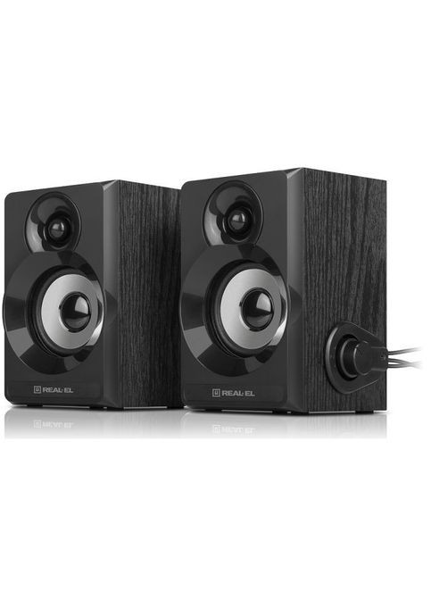 Акустична система Real-El S-200 USB Black (268140056)