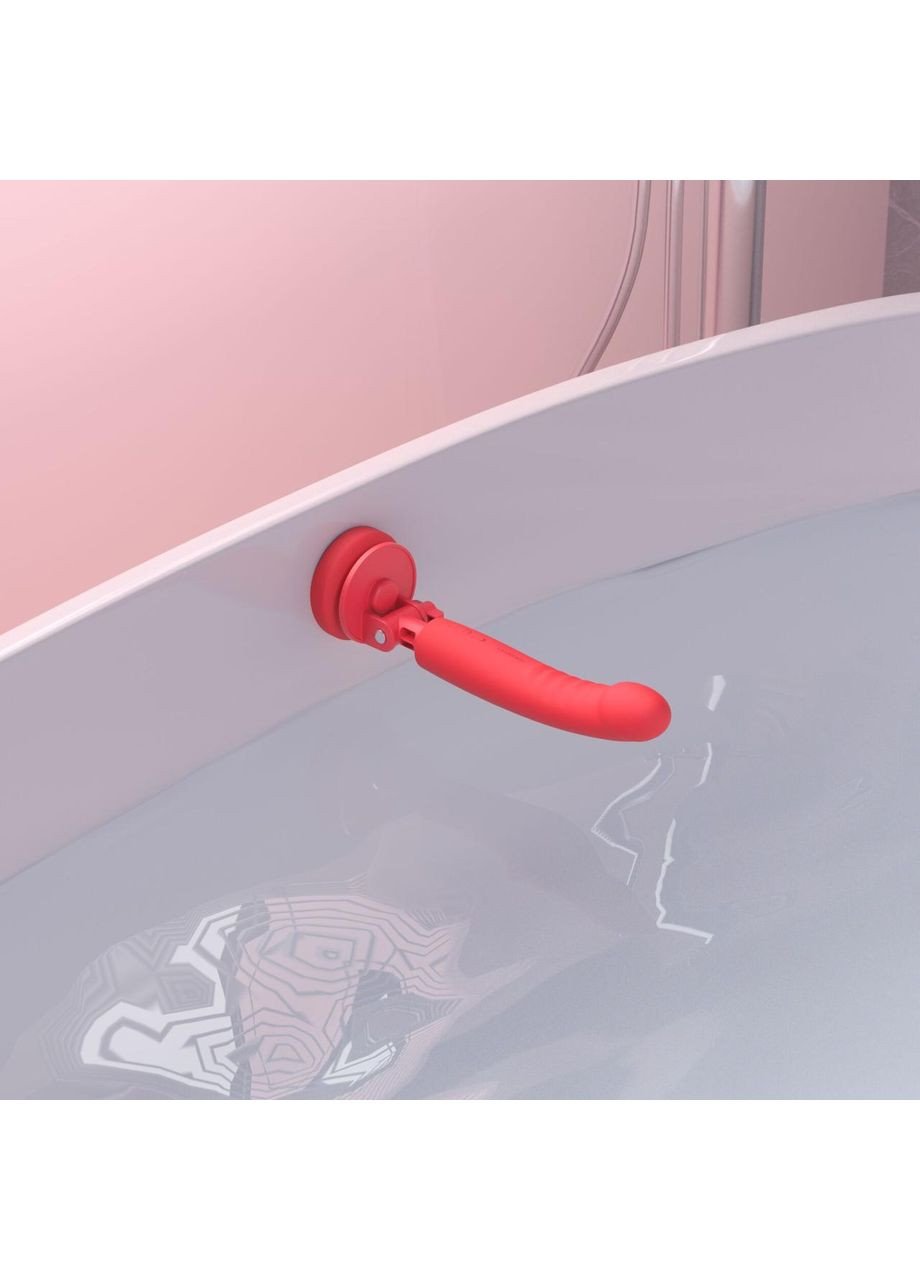 Смарт-міні секс-машина Lovense Mission 2 Vibrating suction cup dildo, 6500 вібрацій/хв, Touch Sense No Brand (366879793)