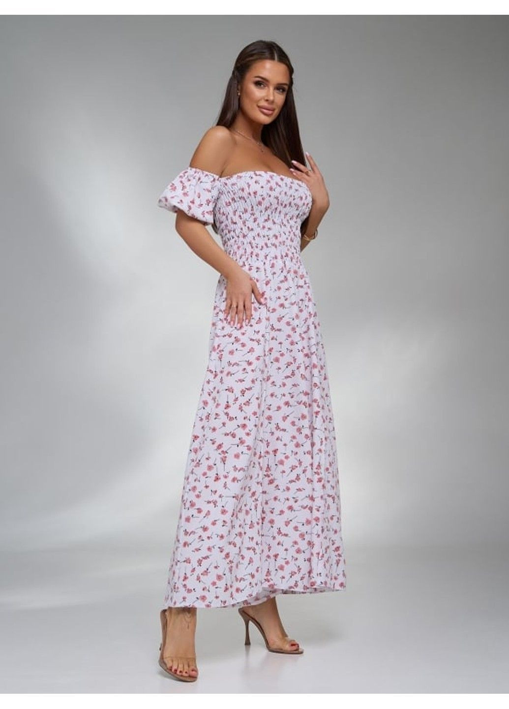 Белое повседневный платье issa pus a-616 белый ISSA PLUS