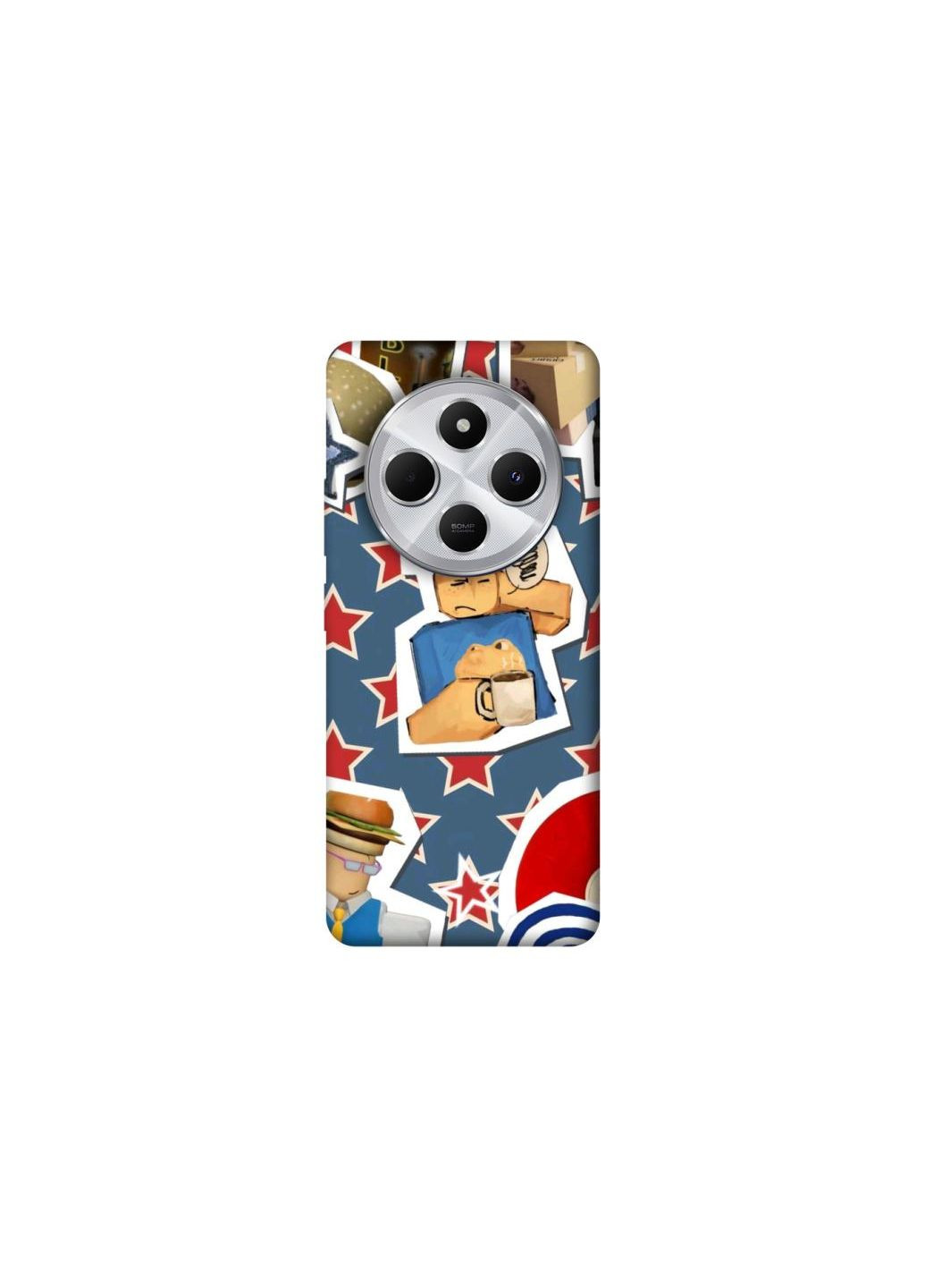 Чохол на Xiaomi Redmi 14C / Poco C75 Roblox v2 Frontalka (361983152)