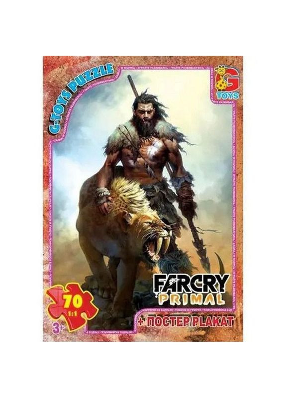 Пазли дитячі "Far Cry. Тваринний світ" FCP04, 70 елементів No Brand (330603444)