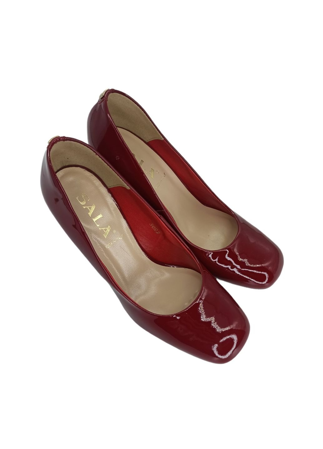 Sala Туфли (р) Лаковая кожа 0-1-2-3092/484 красный з, — (276711451)