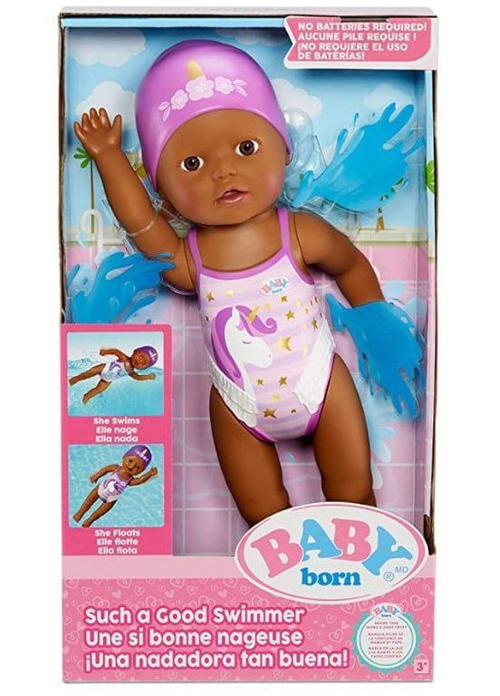 Лялька Swim Girl Бейби борн дівчинка плавчиня 30см BABY born (314808239)
