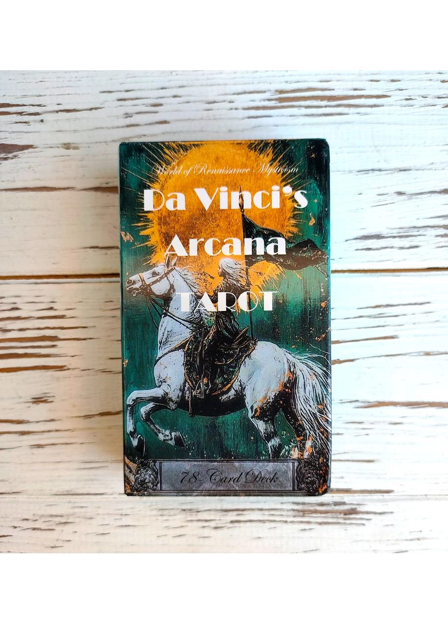 Таро Аркани Да Вінчі Da Vinci’s Arcana Tarot 10.6 × 6.2 см No Brand (376296848)