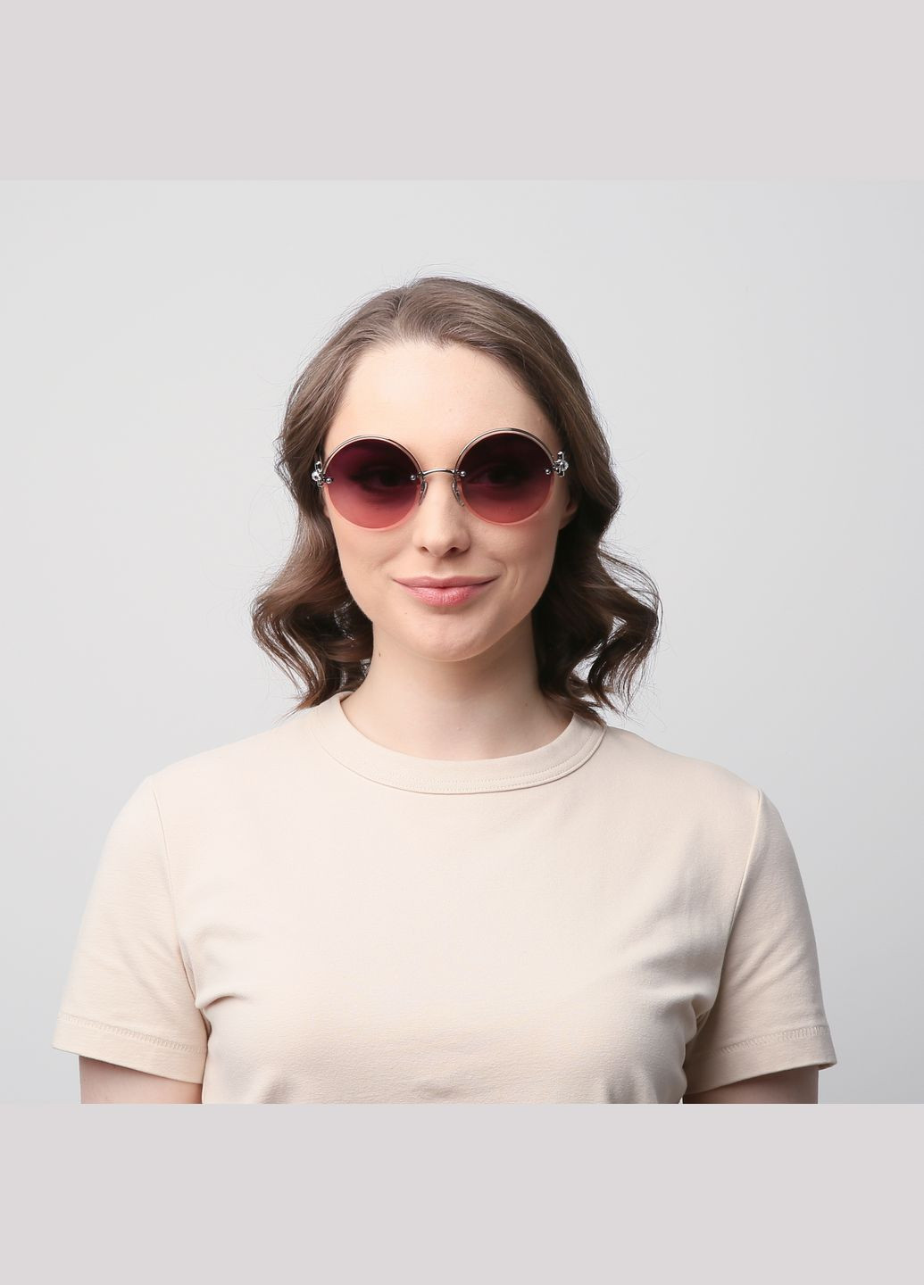 Сонцезахисні окуляри з поляризацією Драгон-флай жіночі LuckyLOOK 844-651 (289359702)