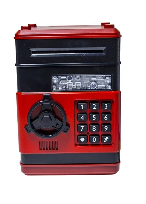Детская электронная копилка Number Bank, свет, звук. Black and Red (1967442457) Yufeng (340909984)