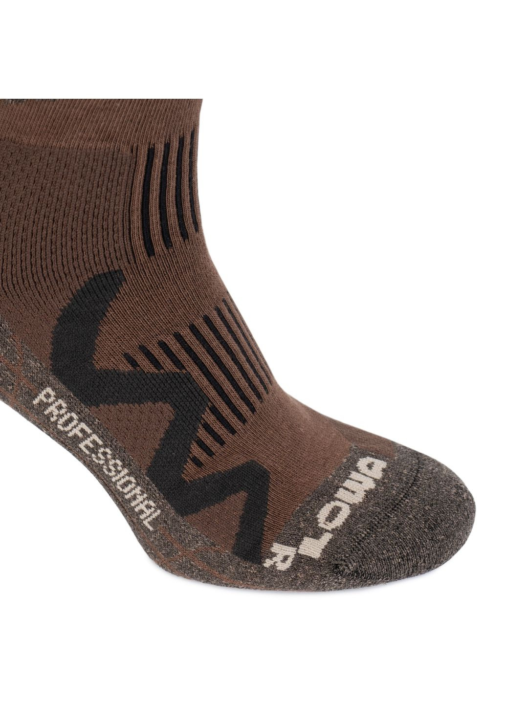Тёмно-коричневые носки треккинговые 3-season pro dark brown Lowa (339603285)