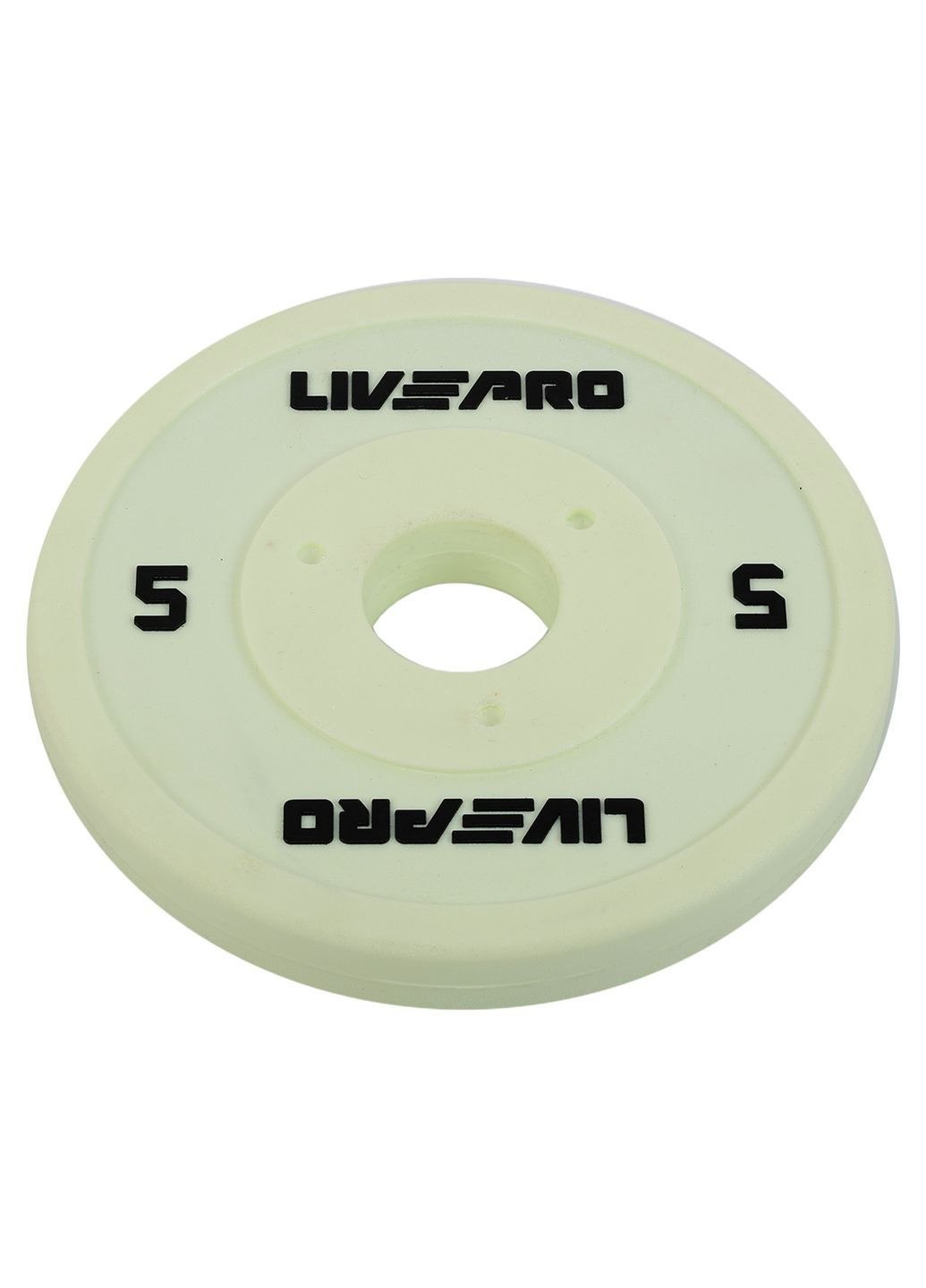 Диски LP8028-5 50 мм 5 кг Білий LivePro (362711454)