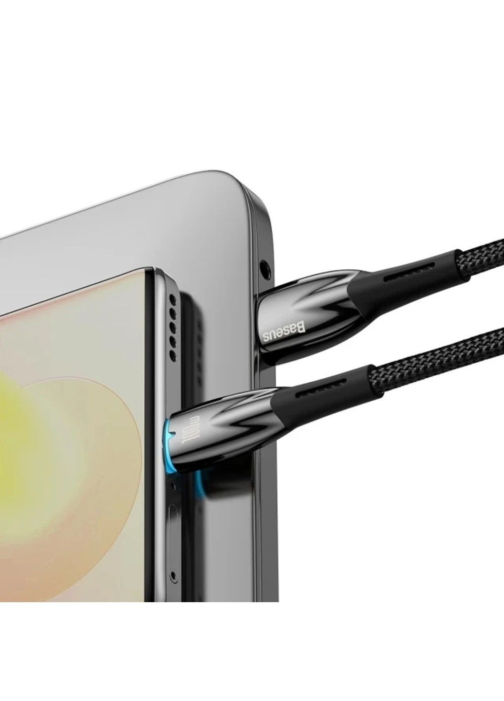 Дата кабель Glimmer Series Fast Charging Data Cable USB to Type-C 100W 2m (CADH00050) Baseus (307085595)